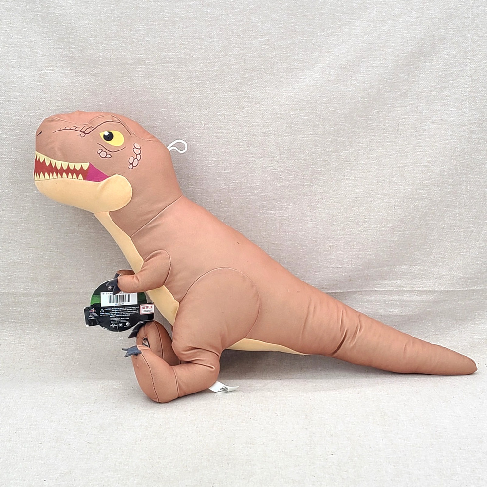 Jurassic World Camp Cretaceous T-Rex 18” Plush Toy Factory Large Dinosaur NEW